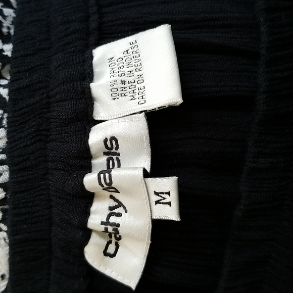 Boho Textured Gauze Fabric Floral Tiered Festival Skirt - Picture 5 of 6